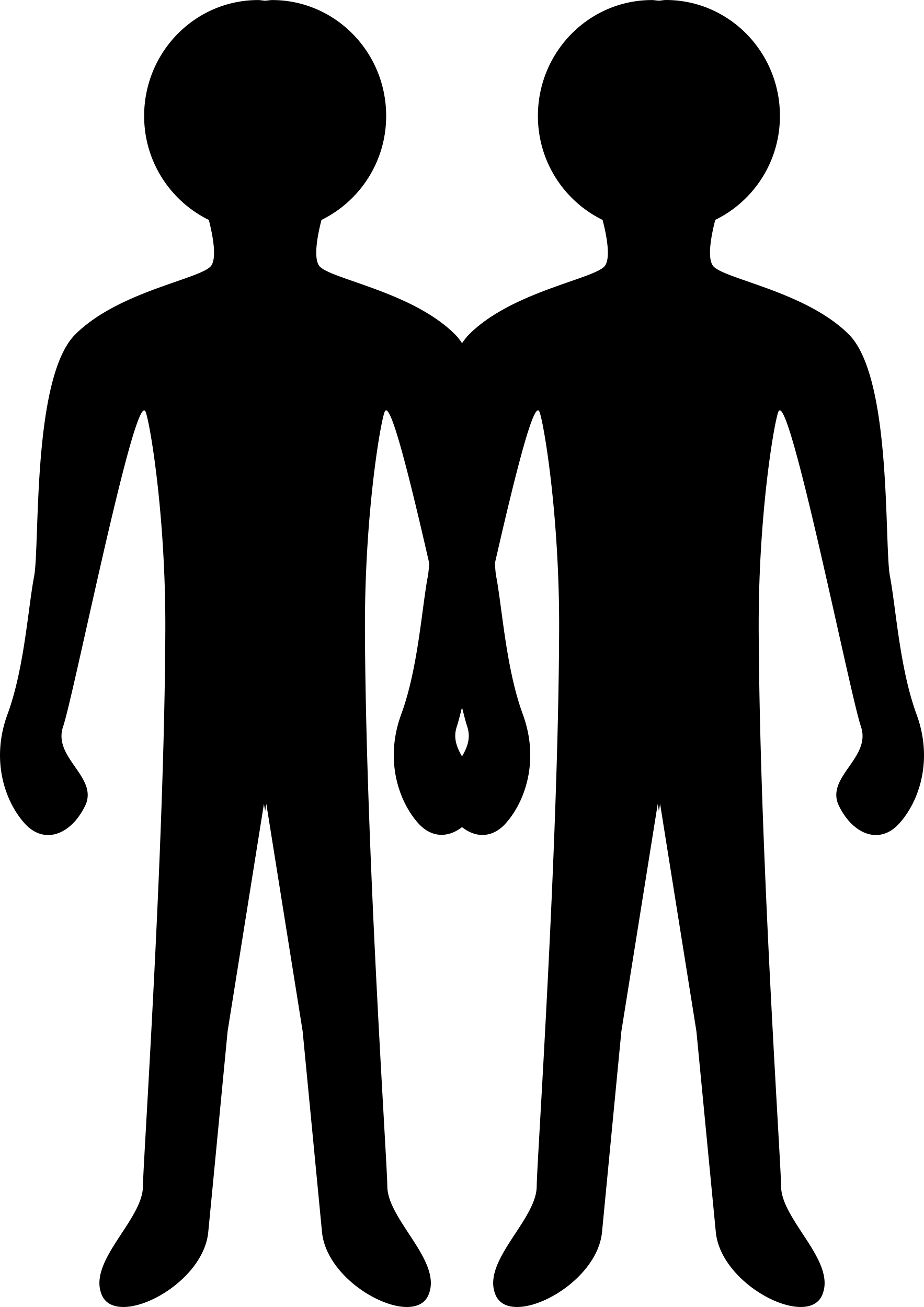 Gemini Male Twins Zodiac Sign Symbol Vinyl Svg File Free Vectors